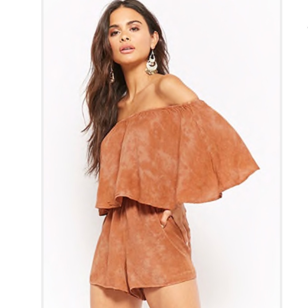 Cloud wash romper